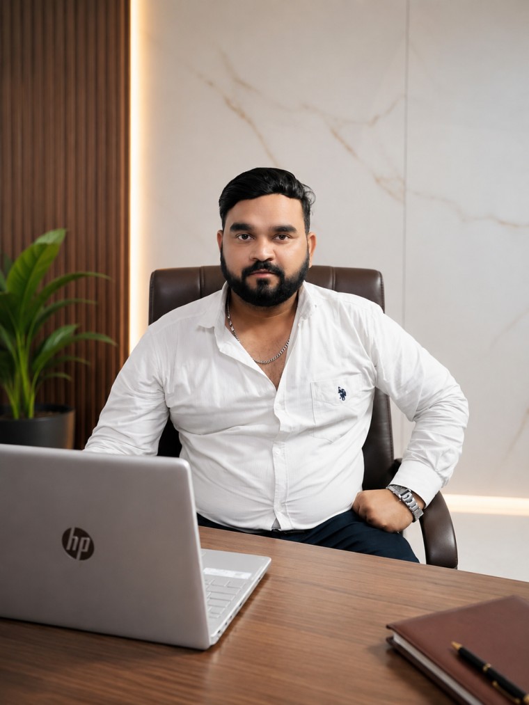 Portrait of Choudhary Gangesh Mukhiya, Owner of RightTime Finance