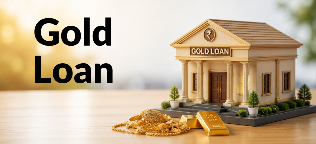 Gold loan officer weighing and accepting gold jewellery from a customer at the desk