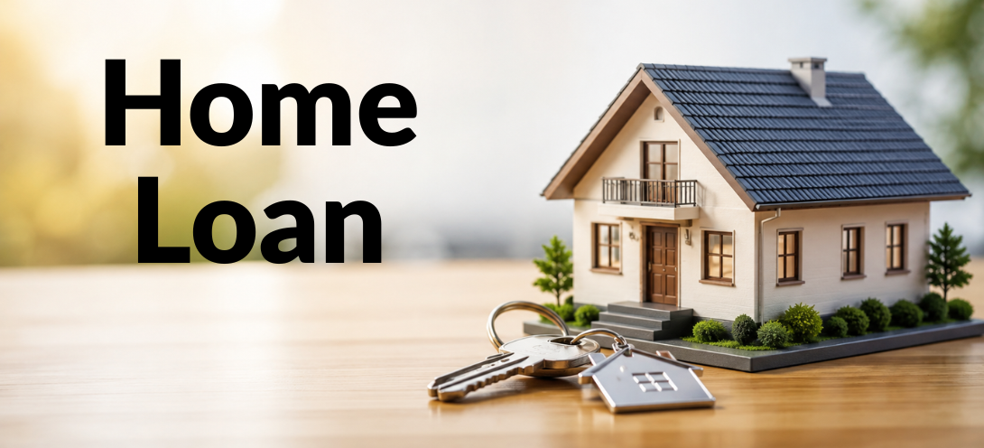 Advisor and client shaking hands over a home loan agreement with a model house and keys on the desk